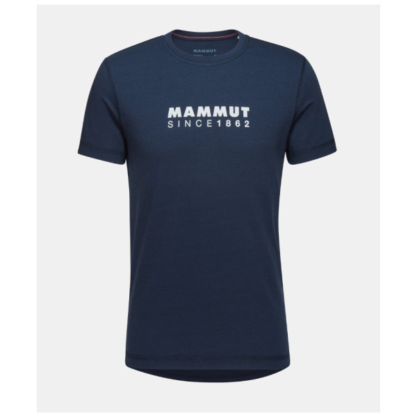 Pánske tričko Mammut Core T-Shirt Men Logo 2023 tmavomodrá marine5118