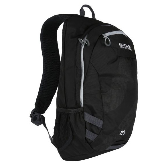 Mestský batoh Regatta Brize II 20l čierna Black/LtStee (04B)