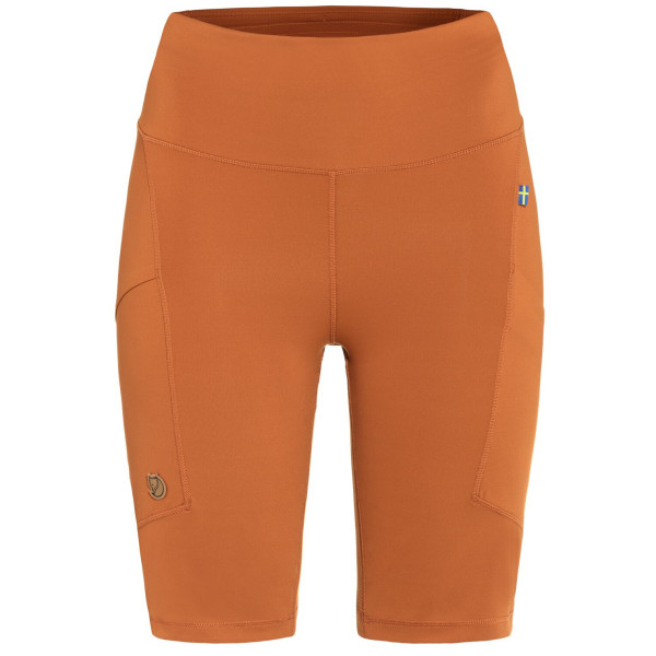 Dámske legíny Fjällräven Abisko Short Tights W oranžová Terracotta Brown