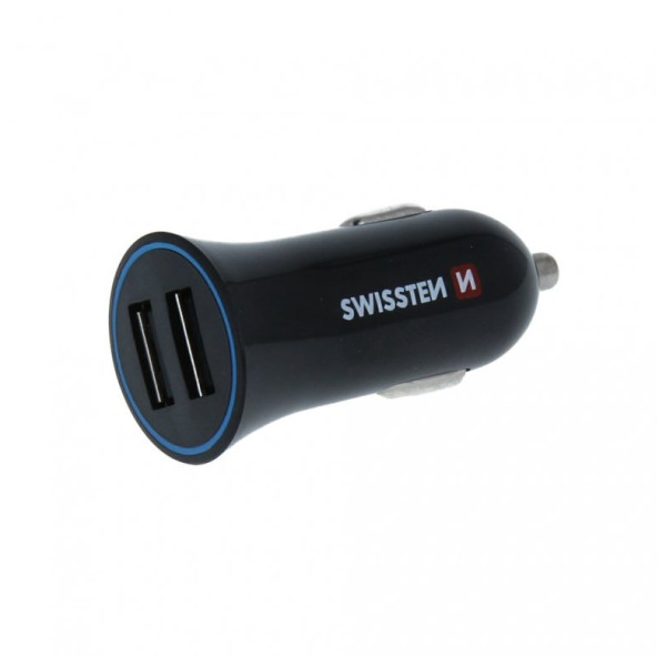 Autoadaptér Swissten Car Charger + Lightning Cable