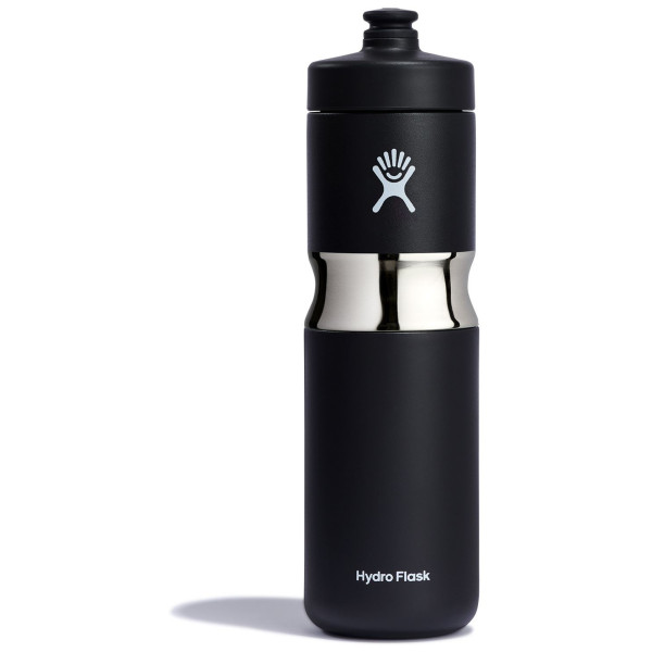 Fľaša Hydro Flask Wide Mouth Insulated Sport Bottle 20oz čierna black