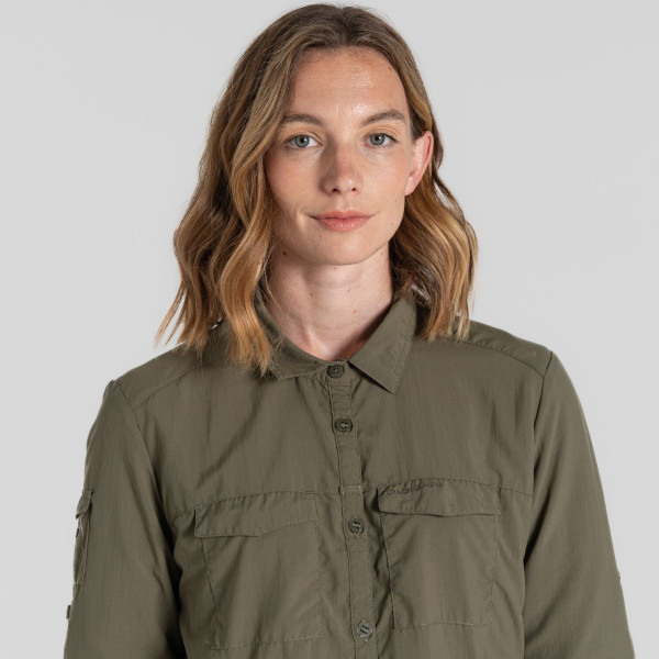 Dámska košeľa Craghoppers NosiLife Adventure Long Sleeved Shirt III