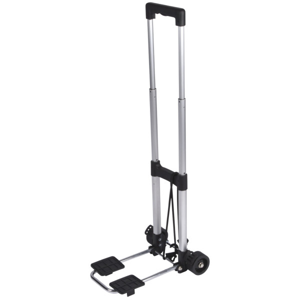 Vozík Bo-Camp Trolley compact alu čierna/strieborná Silver