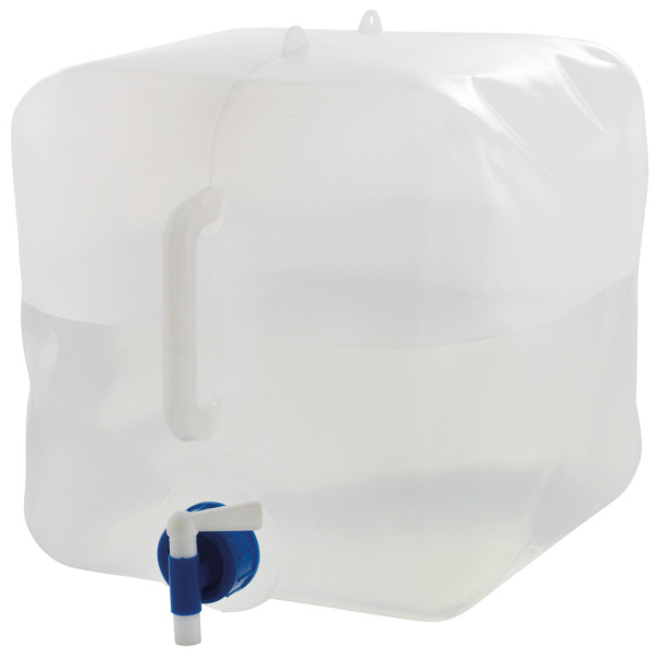 Skladací kanister Outwell Water Carrier 20L biela Transparent