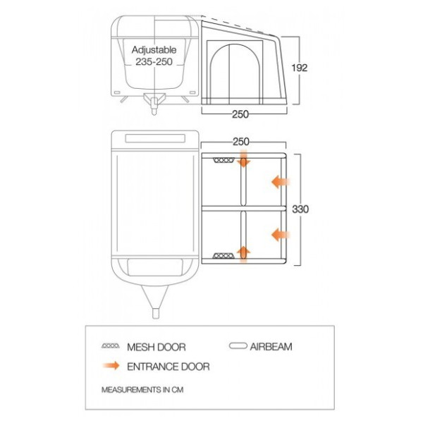 Predstan Vango Balletto Air 330 Elements ProShield