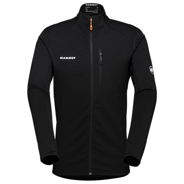 Pánska funkčná mikina Mammut Taiss Light ML Jacket Men čierna Black