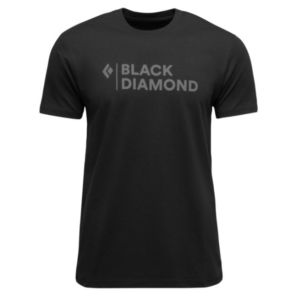 Pánske tričko Black Diamond M Mini Stacked Ss Tee