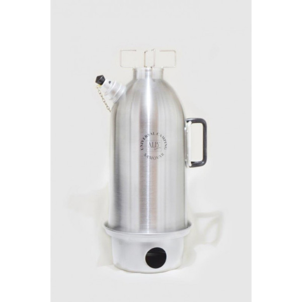 Kempingový samovar ALB forming Pro 1200 ml strieborná