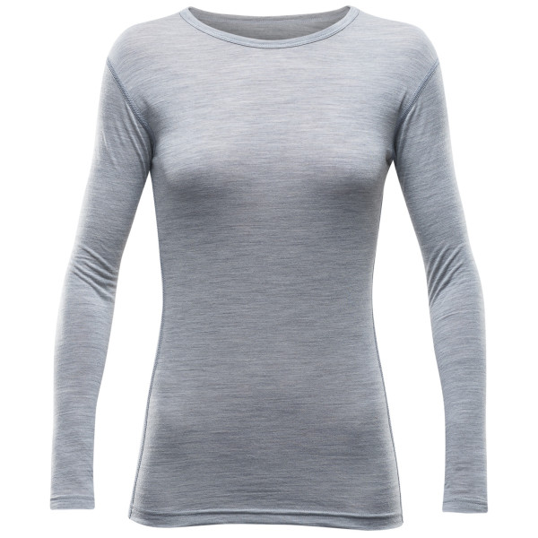 Dámske tričko Devold Breeze Woman Shirt sivá Grey melange