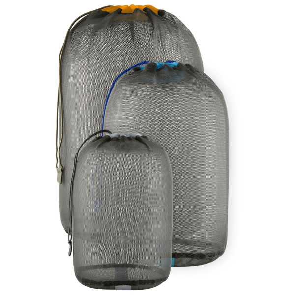 Obal Sea to Summit Mesh Stuff Sack Set 5, 8, 13L čierna