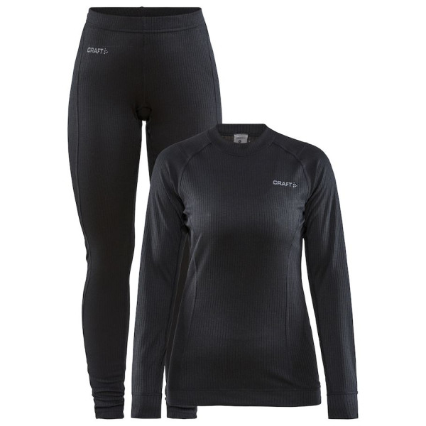 Dámsky funkčný set Craft Core Dry Baselayer čierna Black