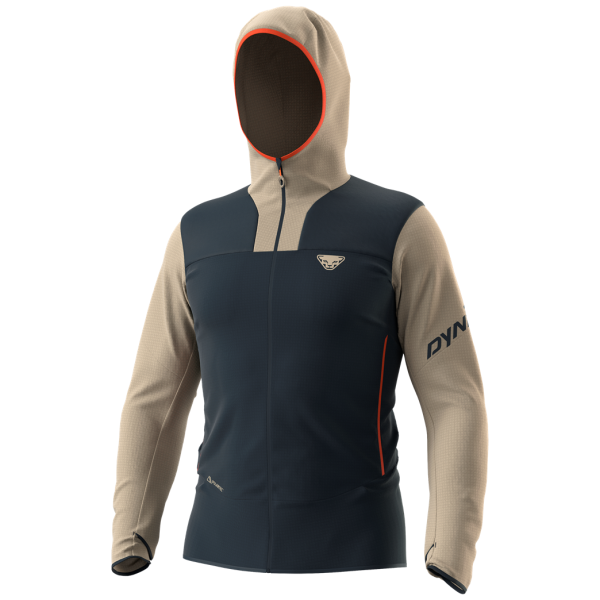 Pánska funkčná mikina Dynafit Traverse Ptc Hooded Jacket M khaki rock khaki/3010