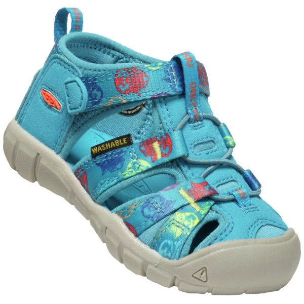 Detské sandále Keen Seacamp II CNX INF modrá smokey bear/fjord blue