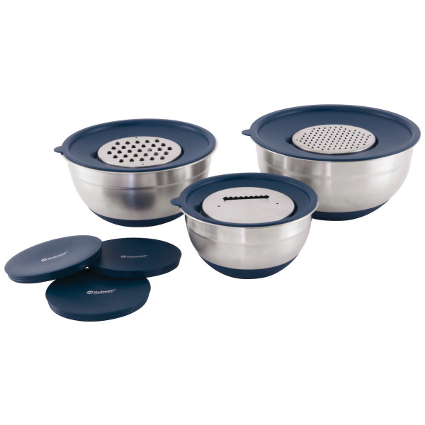 Sada misiek Outwell Chef Bowl Set Lids & Graters