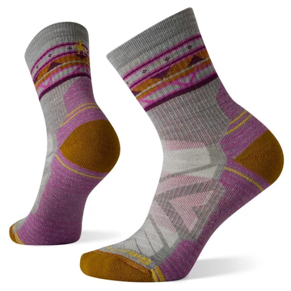 Dámske ponožky Smartwool Hike Light Cushion Zig Zag Valley Mid Crew Socks