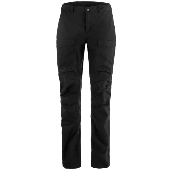 Dámske nohavice Fjällräven Abisko Hybrid Trail Trousers W čierna black