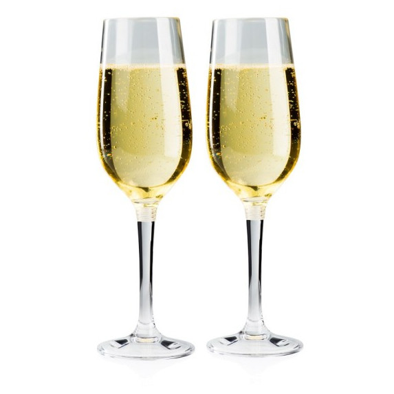 Sada pohárov GSI Nesting Champagne Flute Set
