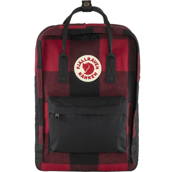 Batoh Fjällräven Kånken Re-Wool Laptop 15" čierna Redblack