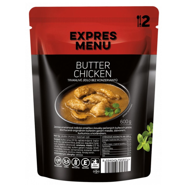 Hotové jedlo Expres menu Butter Chicken 600 g