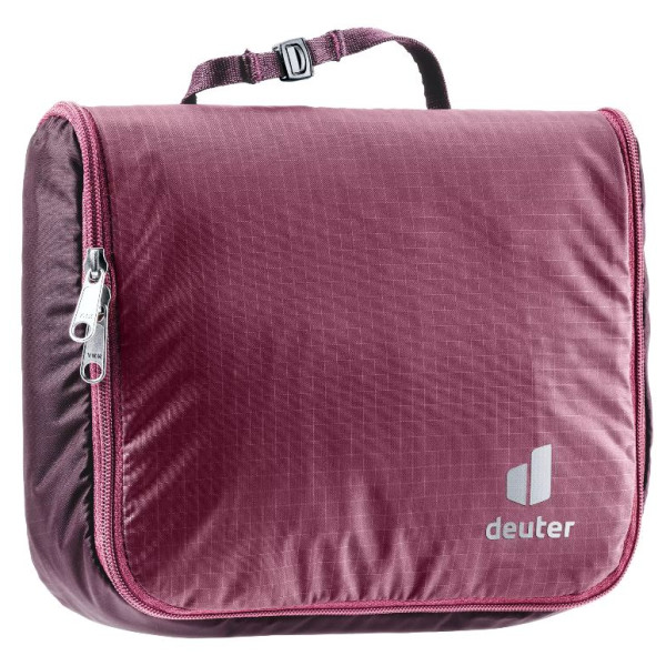 Toaletná taška Deuter Wash Center Lite I vínová MaronAubergine