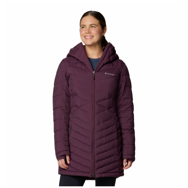 Dámsky zimný kabát Columbia Joy Peak™ II Mid Jacket fialová Moonvista