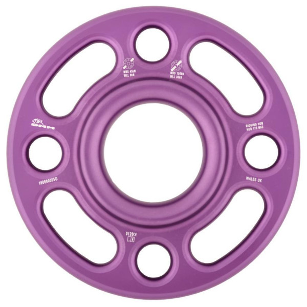 Kotviaca doska DMM Rigging Hub Large fialová Purple