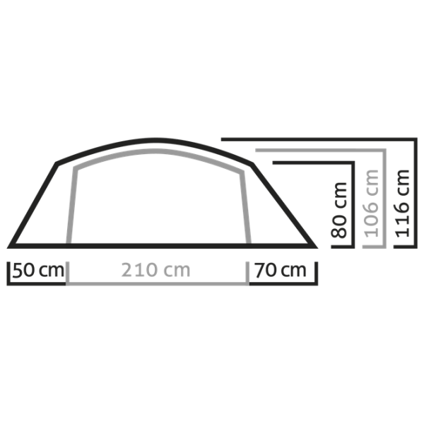 Turistický stan Salewa Sierra Leone II Tent