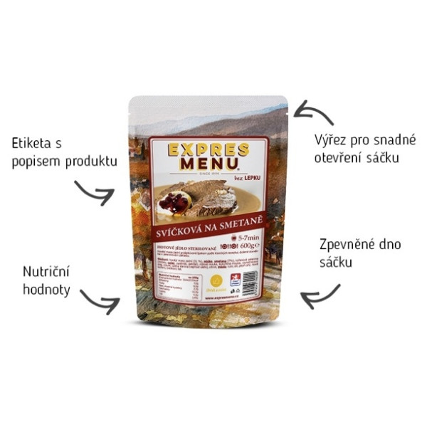 Jedlo Expres menu Katův šľah 300 g