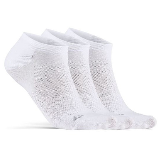 Ponožky Craft Core Dry Footies 3-Pack biela White