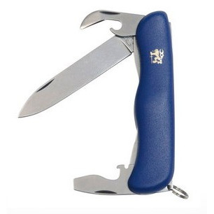 Vreckový nôž Mikov Praktik 115-NH-3AK modrá Blue