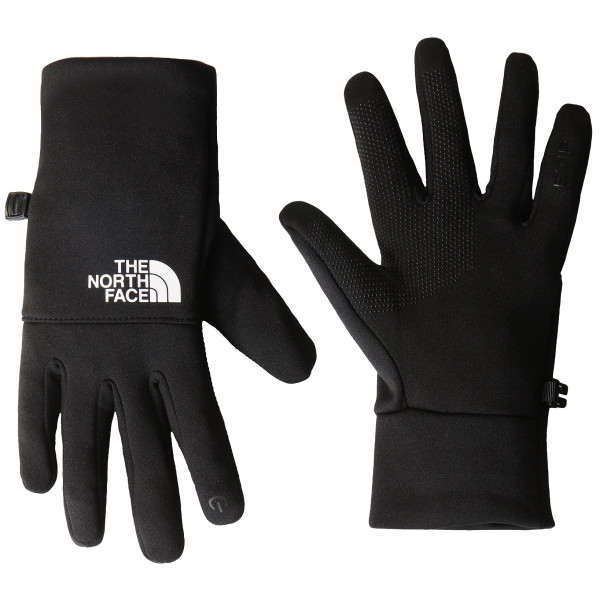 Rukavice The North Face Etip Recycled Glove čierna Tnf Black/Tnf White Logo