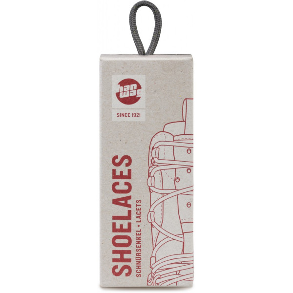 Šnúrky Hanwag 140 cm sivá 80 Asche Dark Grey