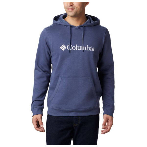 Pánska mikina Columbia CSC Basic Logo Hoodie modrá DarkMountain