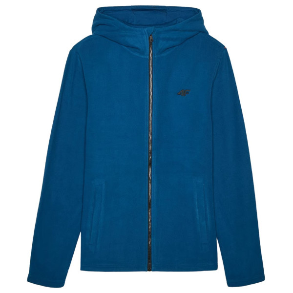 Pánska mikina 4F Fleece M290 modrá TEAL