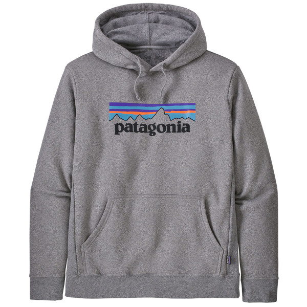 Mikina Patagonia P-6 Logo Uprisal Hoody šedá