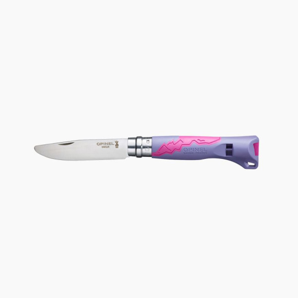 Nôž Opinel N°07 Outdoor Junior ružová Violet