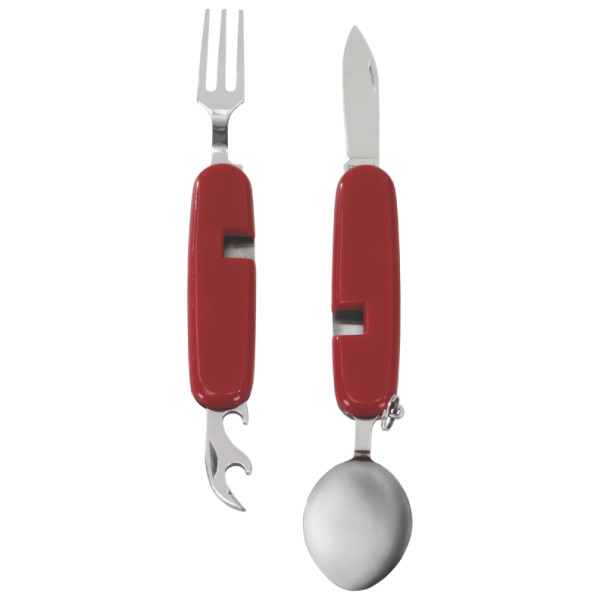 Príbor Easy Camp Folding Cutlery červená