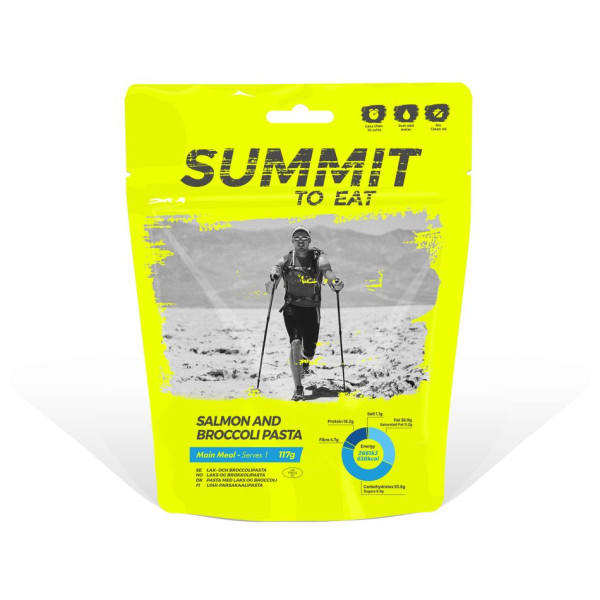 Summit to Eat - Losos s cestovinami a brokolicou