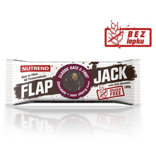 Tyčinka Nutrend Flapjack Gluten Free