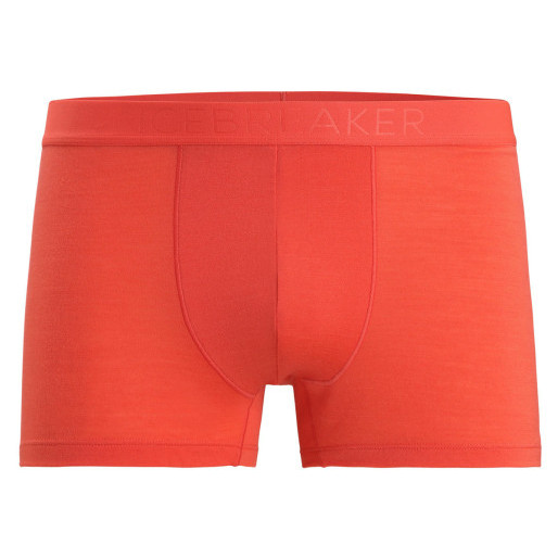 Pánske boxerky Icebreaker M Anatomica Cool-Lite Trunks tehlová Vibrant Earth