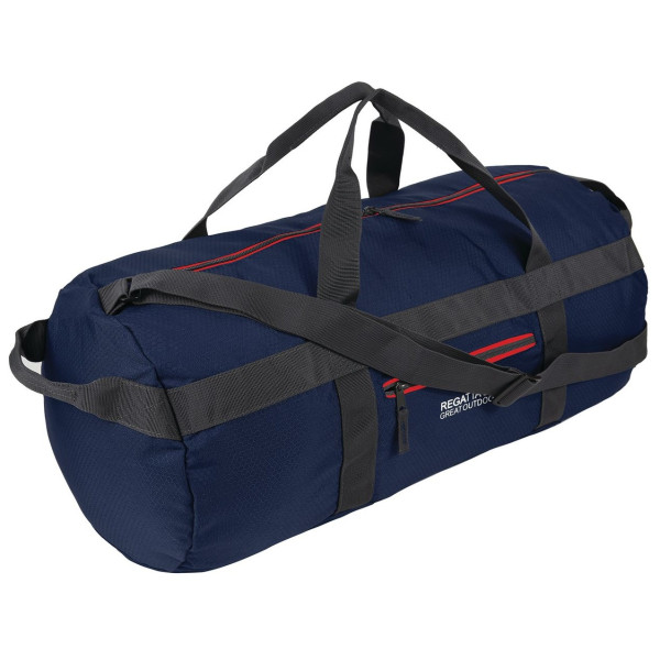 Športová taška Regatta Packaway Duff 40L modrá Dark Denim (8PQ)