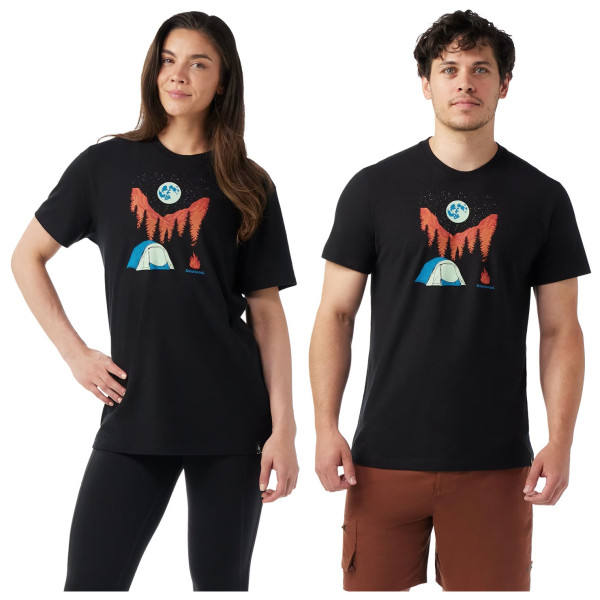 Tričko Smartwool Night Camp Short Sleeve Graphic Tee