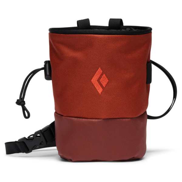 Vrecko na magnézium Black Diamond Mojo Zip Chalk Bag M/L hnedá Burnt Sienna (6044)