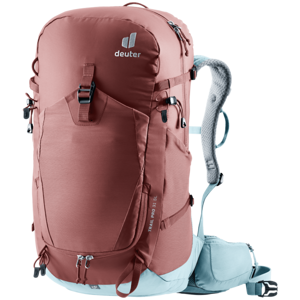 Batoh Deuter Trail Pro 31 SL vínová caspia-dusk