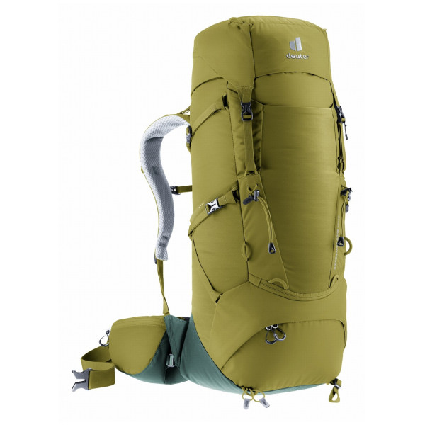 Turistický batoh Deuter Aircontact Core 40+10 žltá/zelená