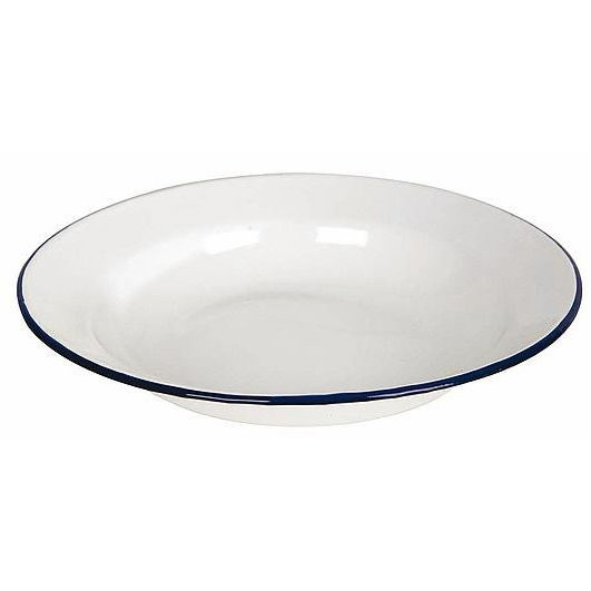 Tanier Bo-Camp Plate enamel white