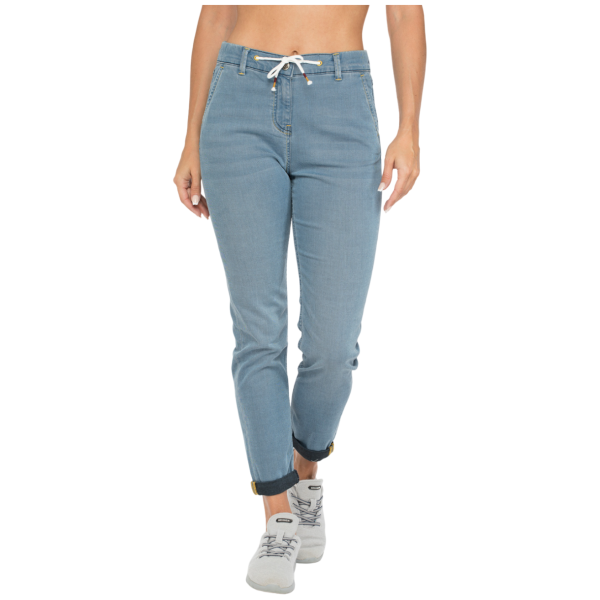 Dámske nohavice Chillaz Summer Splash modrá/biela Denim Blue