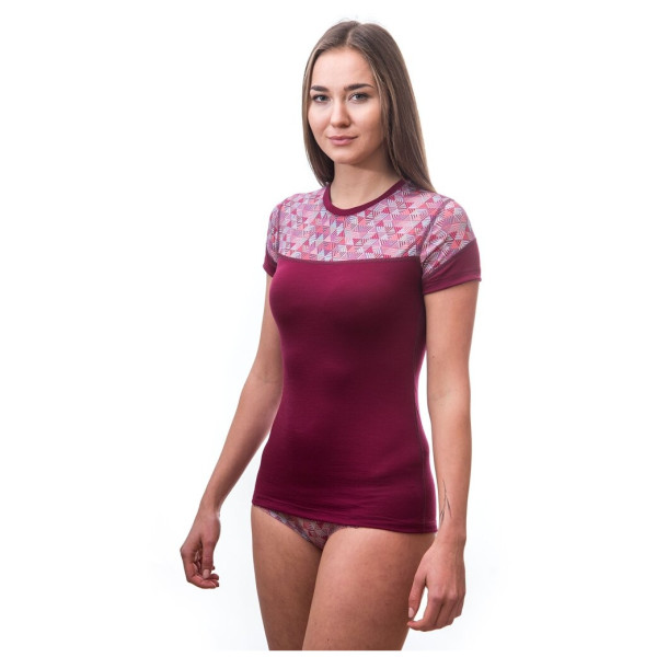 Dámske funkčné tričko Sensor Merino Impress (short sleeve)