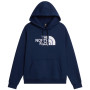 Pánska mikina The North Face Essential Drew Peak Regular Hoodie modrá SUMMIT NAVY