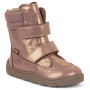 Detské zimné topánky Froddo Barefoot Zeru Tex Winter Pink/Gold ružová/žltá pink/gold